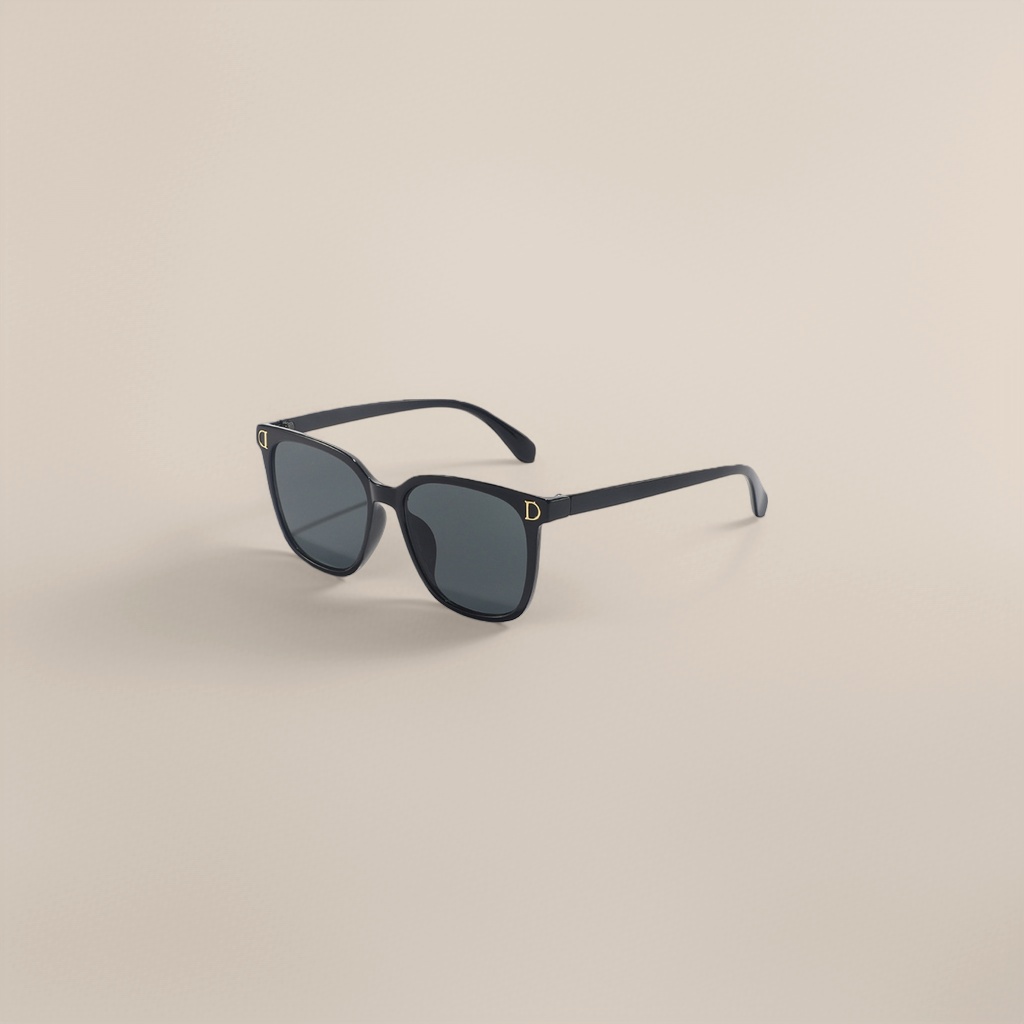 Black sunglasses, fashionable polarized sunglasses, unisex, UV protection