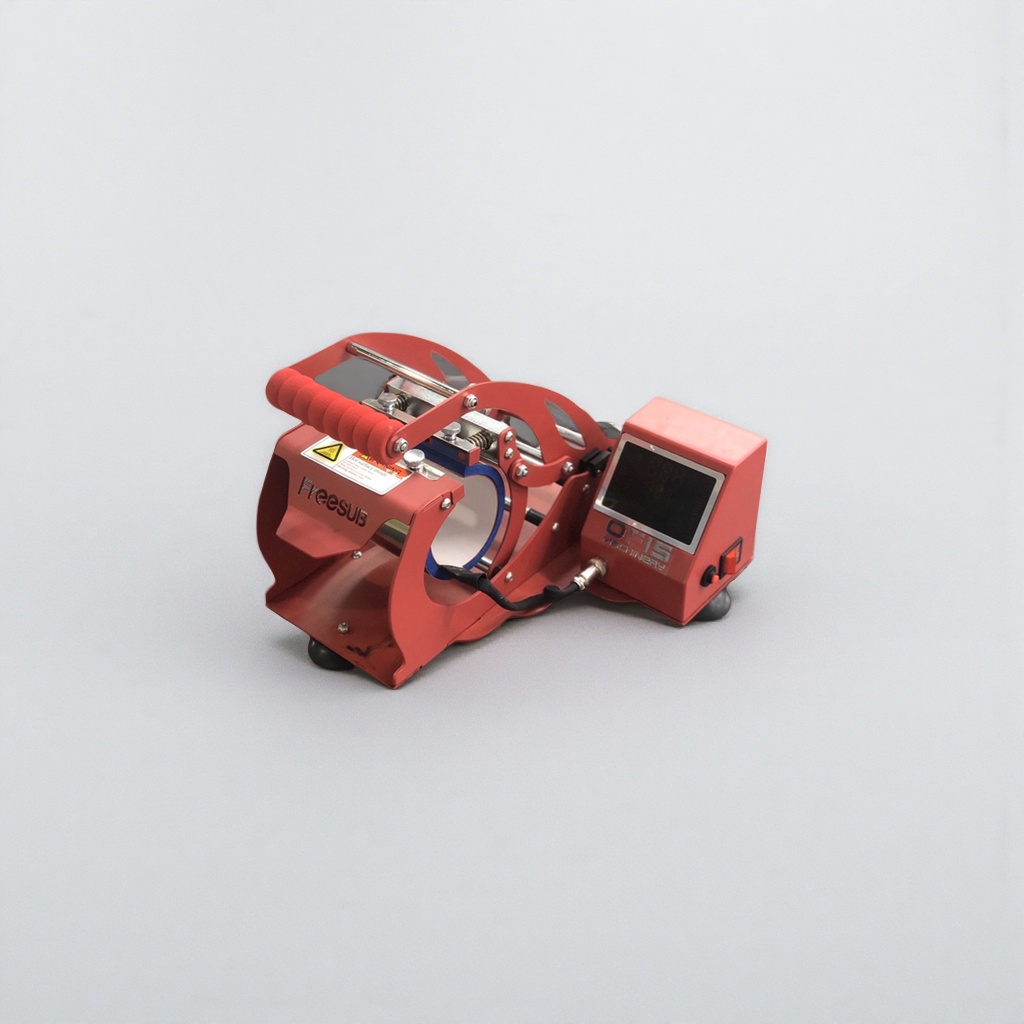 The red heat transfer printer, a 380℃ constant temperature digital heat transfer equipment, is a multi-functional device for both home and commercial use details Picture