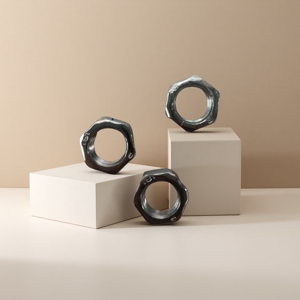 Silver hexagonal nuts, stainless steel M6 hexagon socket bolts and matching fasteners Application Scenario