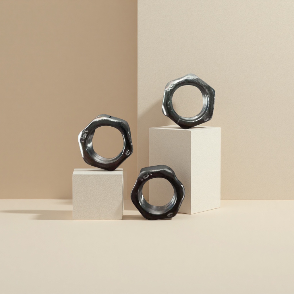 Silver hexagonal nuts, stainless steel M6 hexagon socket bolts and matching fasteners Specification image