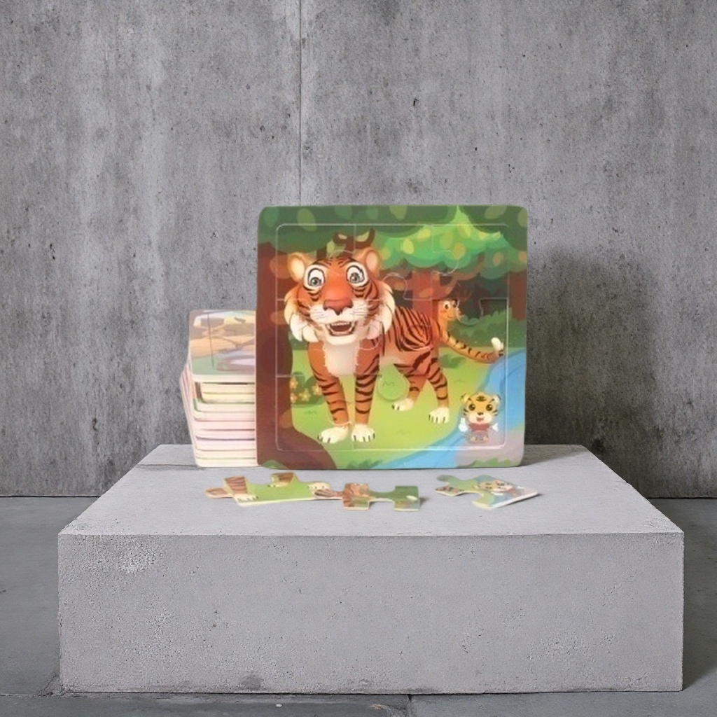 Colorful Tiger Creative Puzzle Parent-Child Interactive Game Set Family Entertainment and Educational toys details Picture
