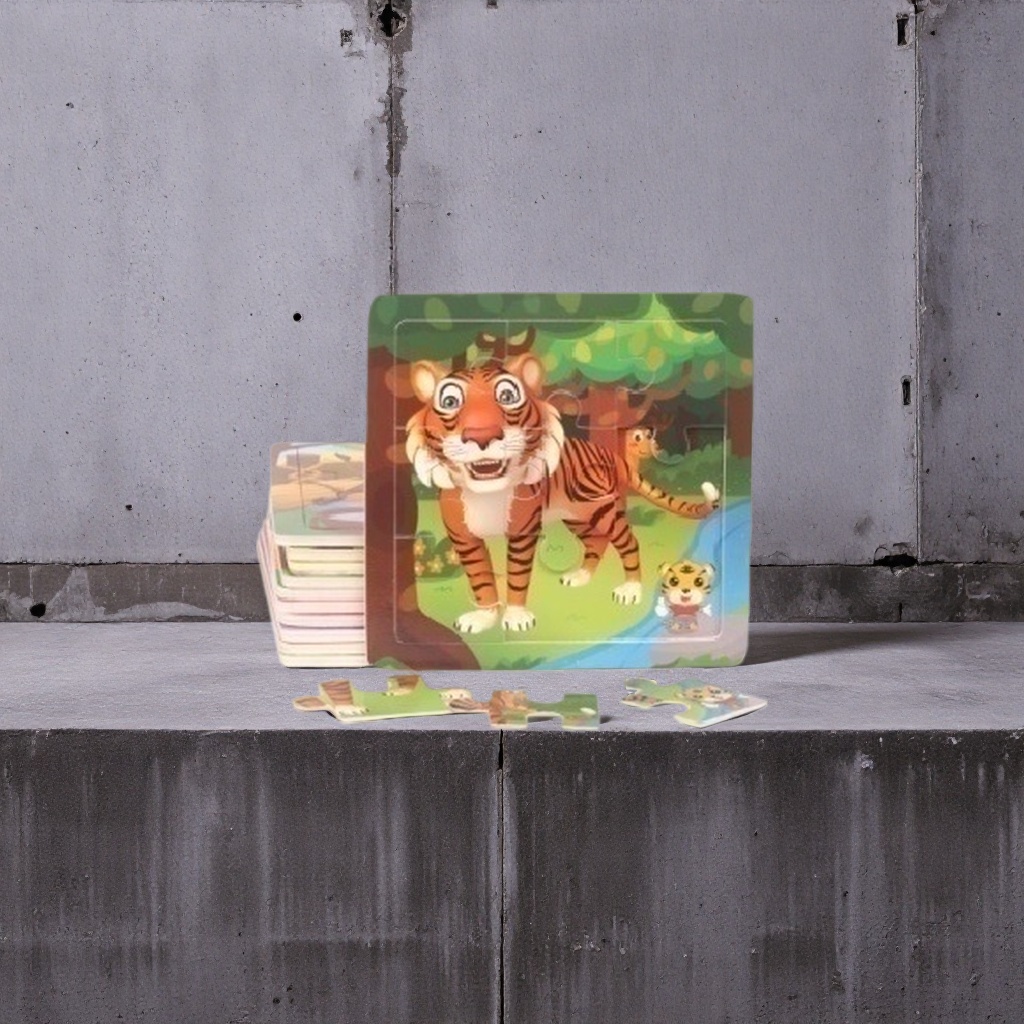 Colorful Tiger Creative Puzzle Parent-Child Interactive Game Set Family Entertainment and Educational toys Specification image
