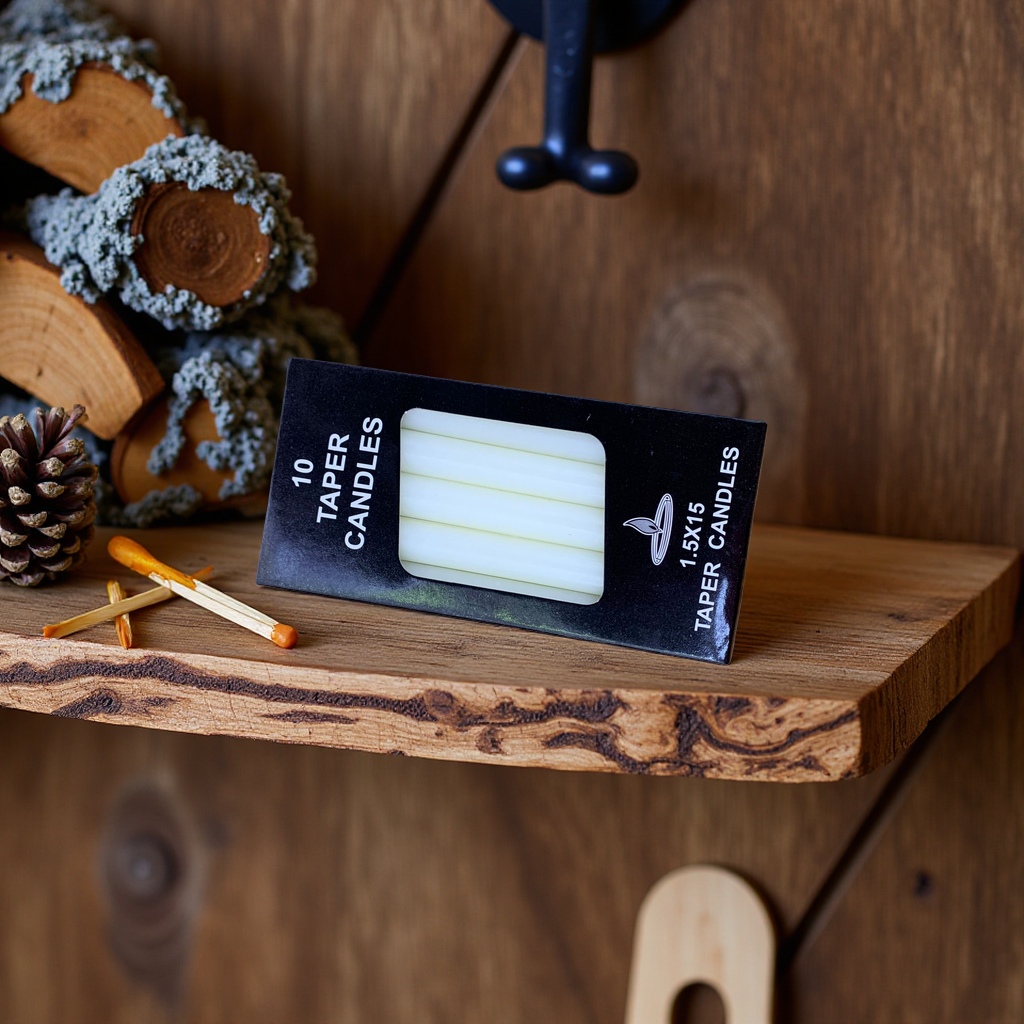 Black packaging box scented candles, simple and elegant home decoration gifts Specification image