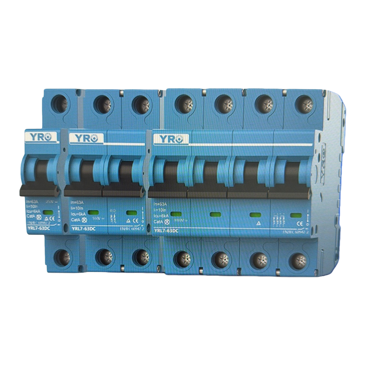Blue miniature circuit breaker 2P D type 16A overload and short-circuit protection, specially designed for household distribution boxes Item Picture