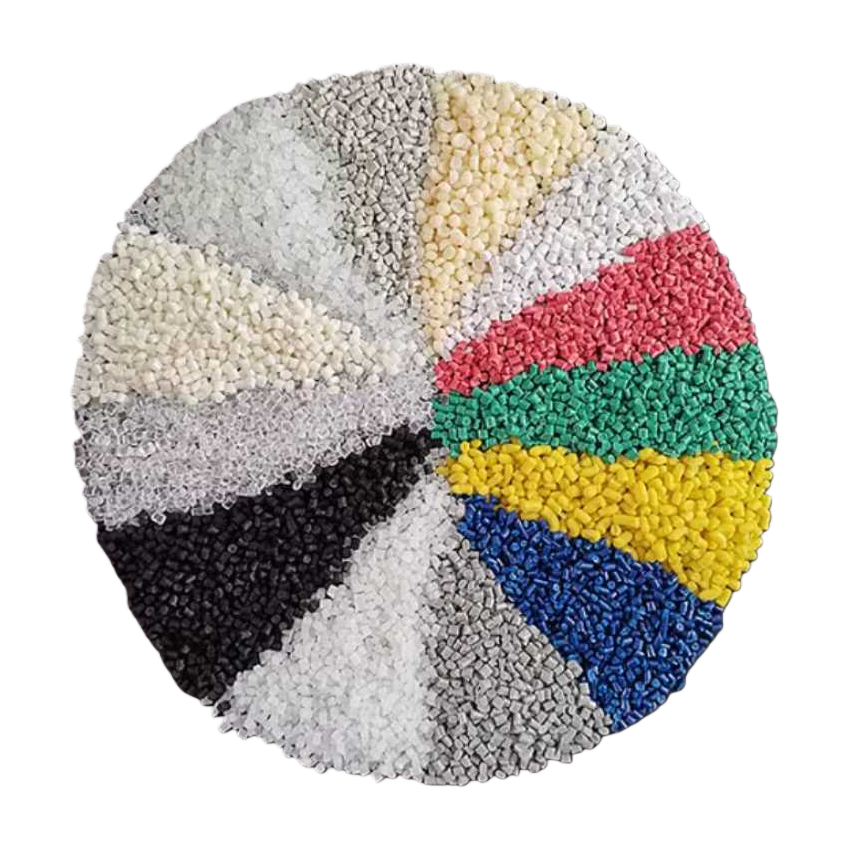 The industrial-grade PPPE and ABS raw materials of colored granular plastic particles have uniform particles and rich colors Item Picture