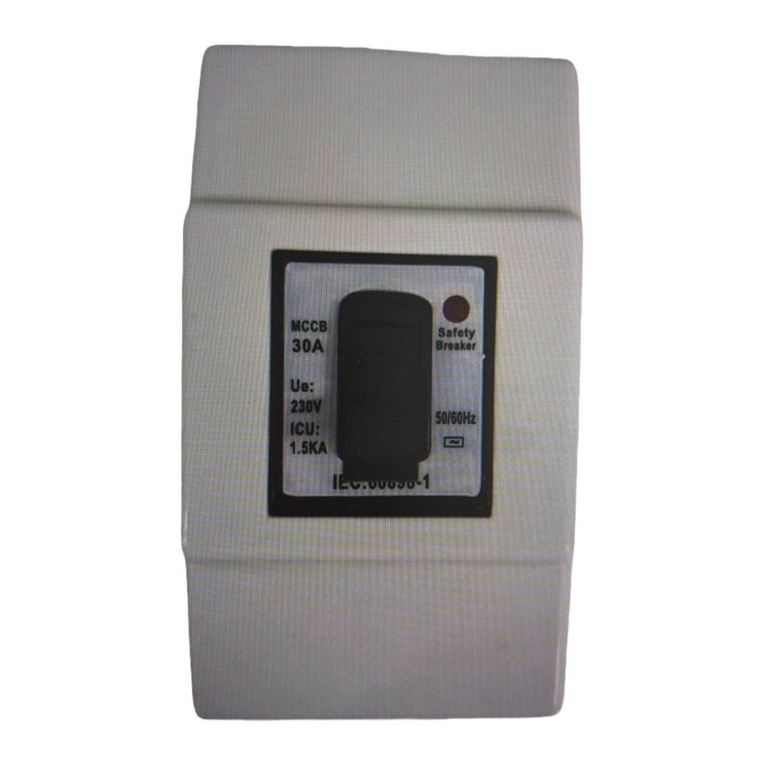 Household 2P 40A silver-gray leakage circuit breaker for overload and short-circuit protection Item Picture