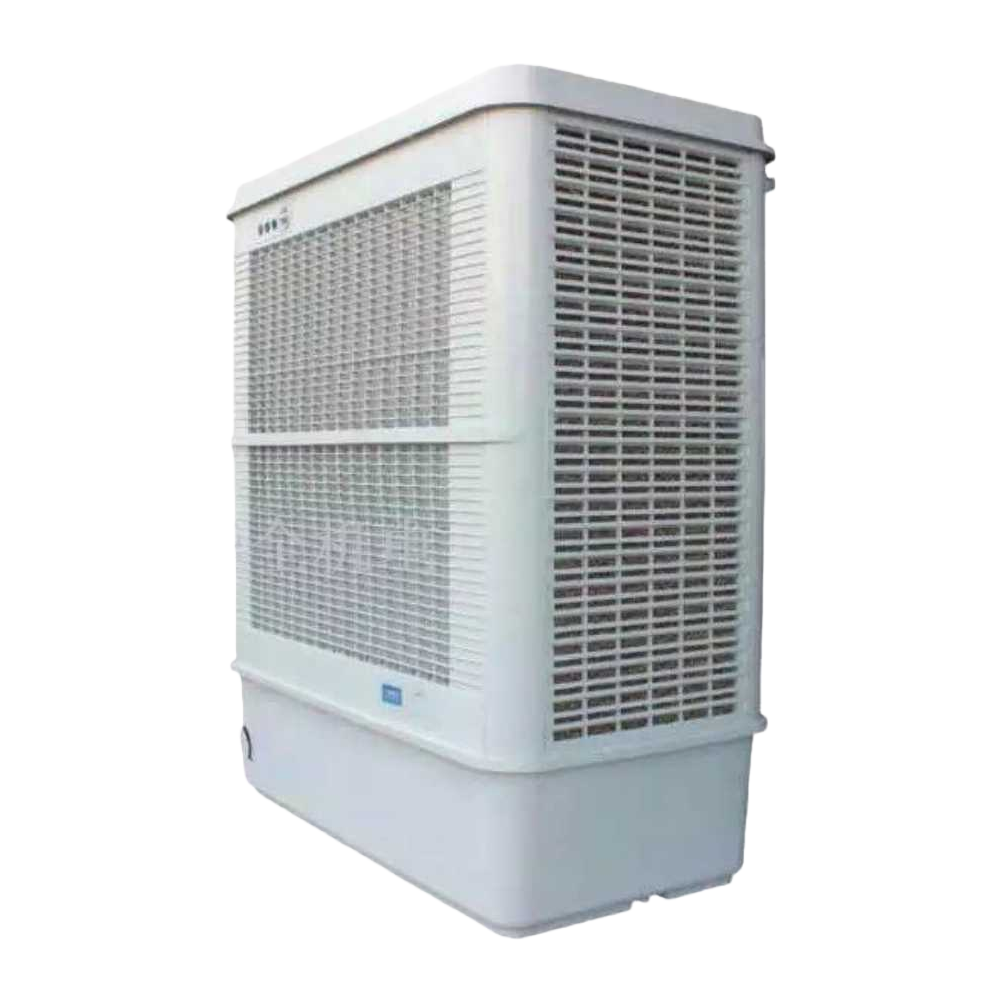 The white industrial cold air blower is used for cooling, dust removal, energy-saving, quiet and high air volume workshops Item Picture