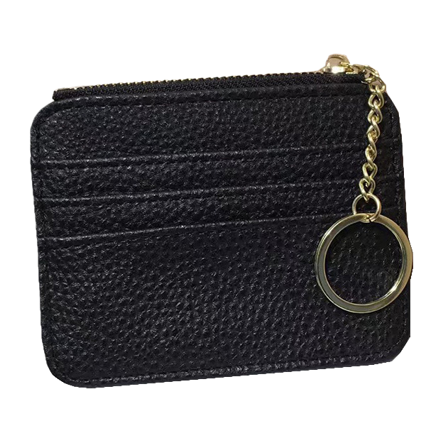 محفظة الإسكندر السوداء مع سلسلة ذهبية Item Picture
