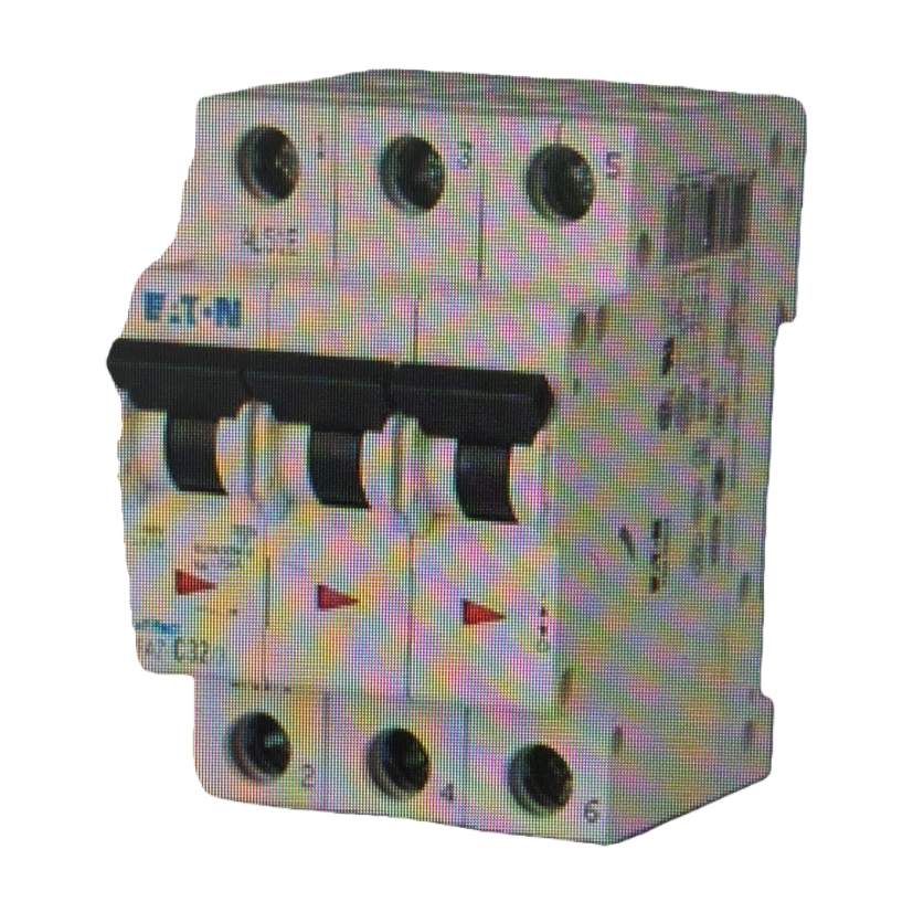 White miniature circuit breaker 2P D16A for overload and short circuit protection, specially designed for household distribution boxes Item Picture