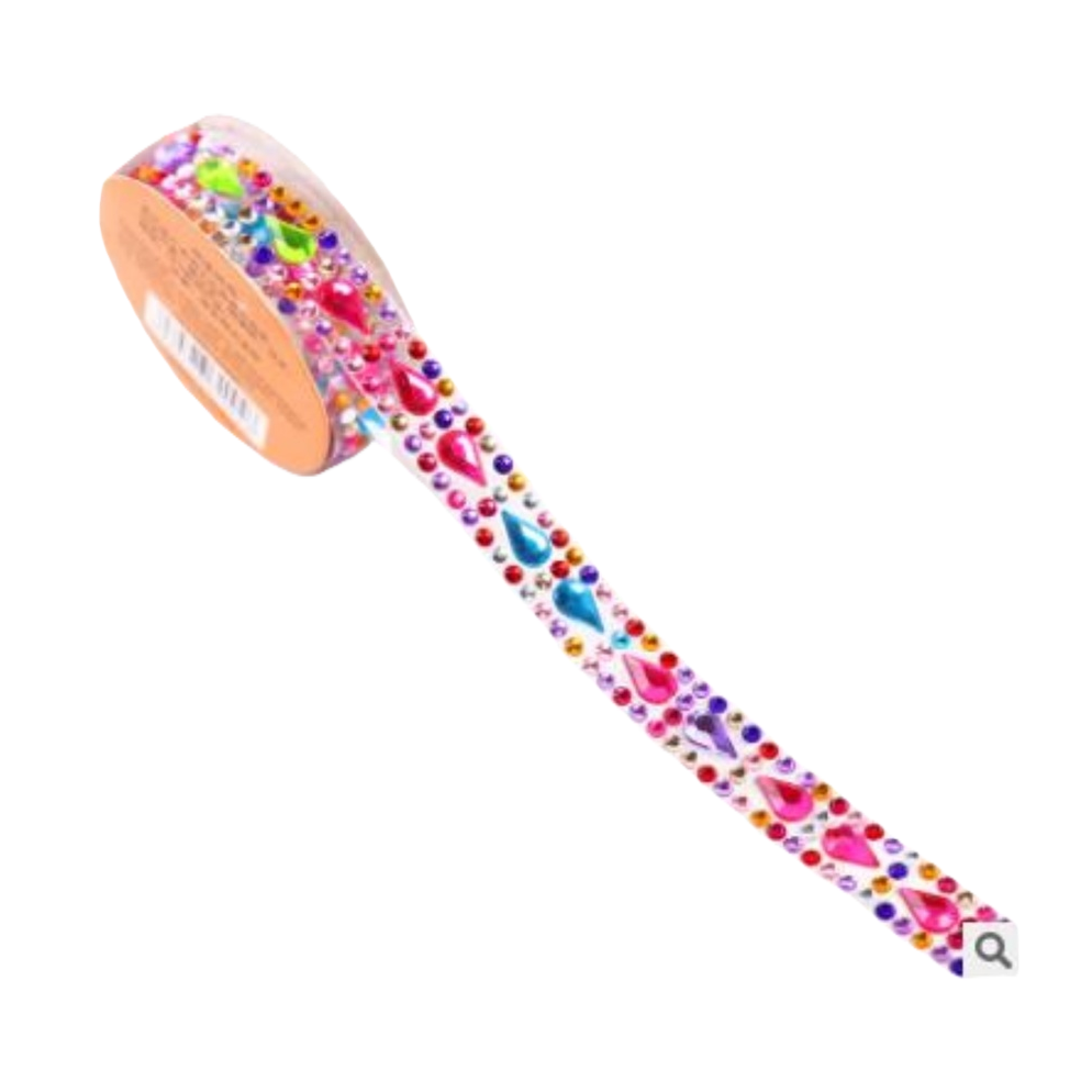 Colorful teardrop-shaped sequined tape notebook decoration art designer creative DIY stationery Item Picture