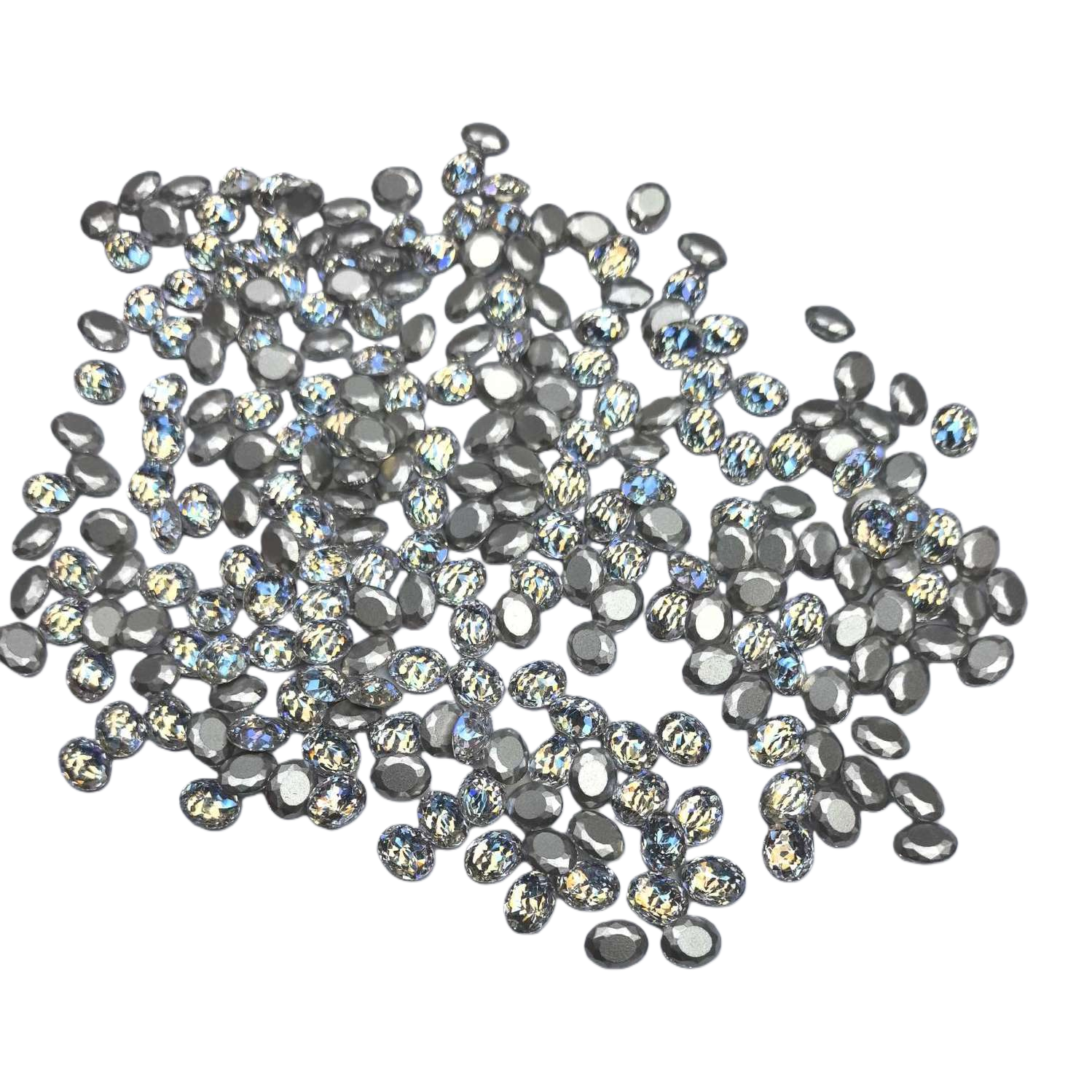 Silver sequined diamond decorative items, shiny and fashionable accessories, multi-purpose DIY handcrafted materials Item Picture