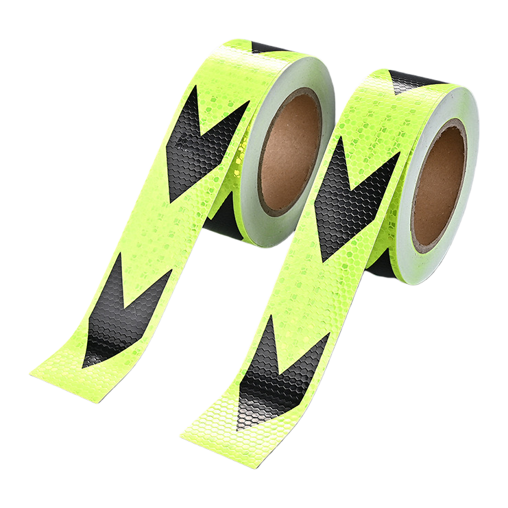 Reflective sticker rolls, 45 meters long and 5 miles wide, available in various colors for customization Item Picture