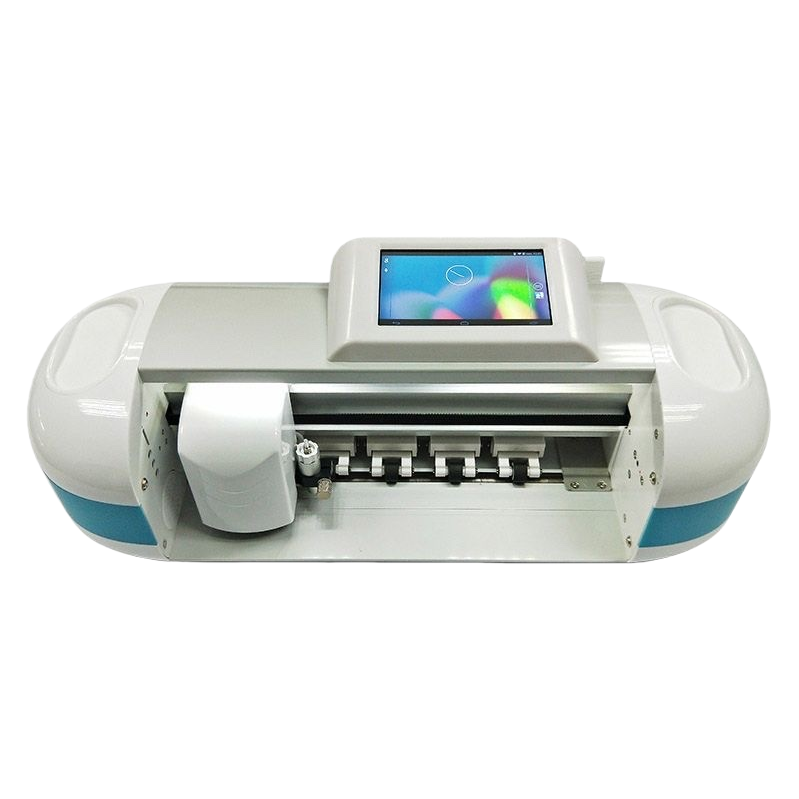 White with blue stripes cutting machine, electric Angle grinder, handheld metal and wood cutting tool Item Picture