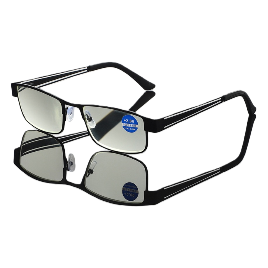 عدسات سوداء مع عدسات خفيفة من نظارات قصر النظر زرقاء Item Picture