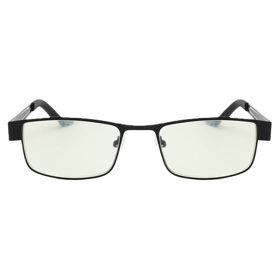 Black frame anti-blue light glasses for both men and women, lightweight, comfortable and eye-protecting optical lenses Item Picture
