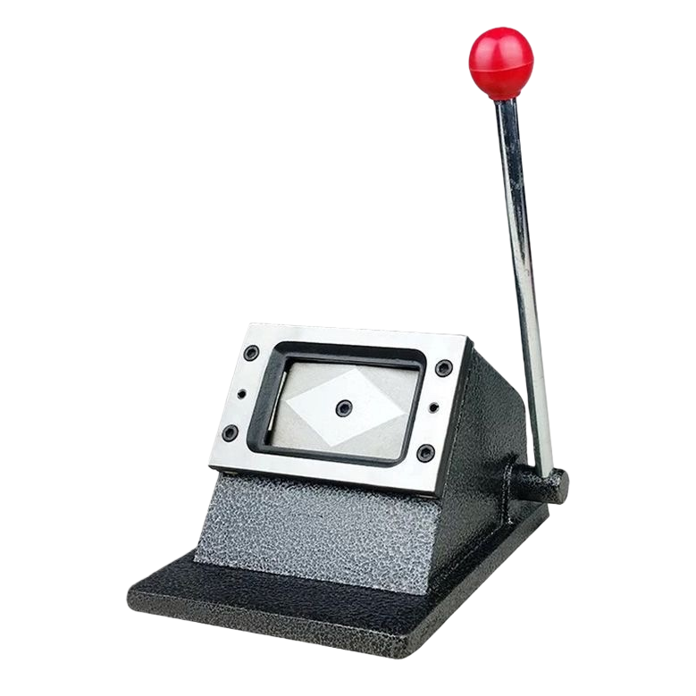 Black base, red handle punching machine, manual hole puncher, office stationery Item Picture
