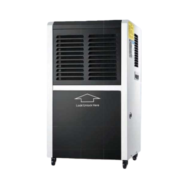 Black commercial dehumidifier, 30 liters per day, silent, energy-saving, intelligent and constant humidity, suitable for both home and office use Item Picture