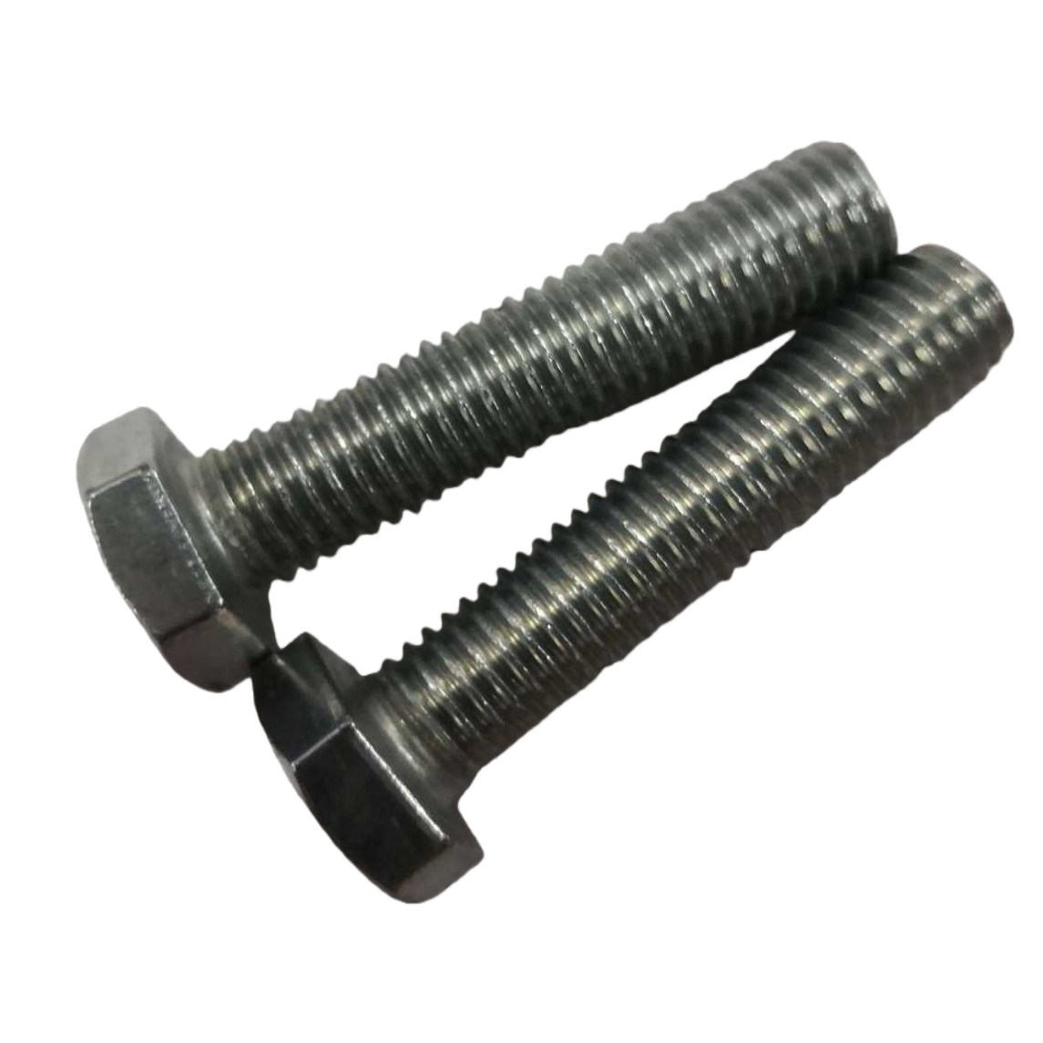 Silver bolts, stainless steel hexagonal bolts, M6×30mm, decorative hardware accessories Item Picture