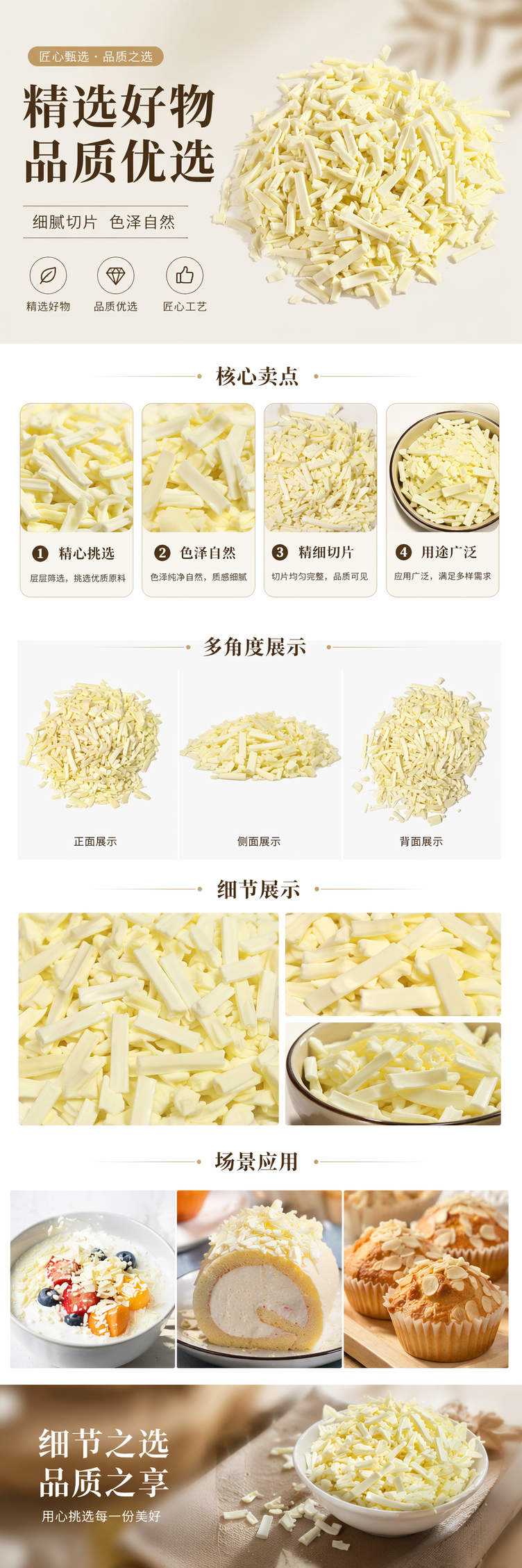 淡黄色碎屑状清洁去污粉详情1