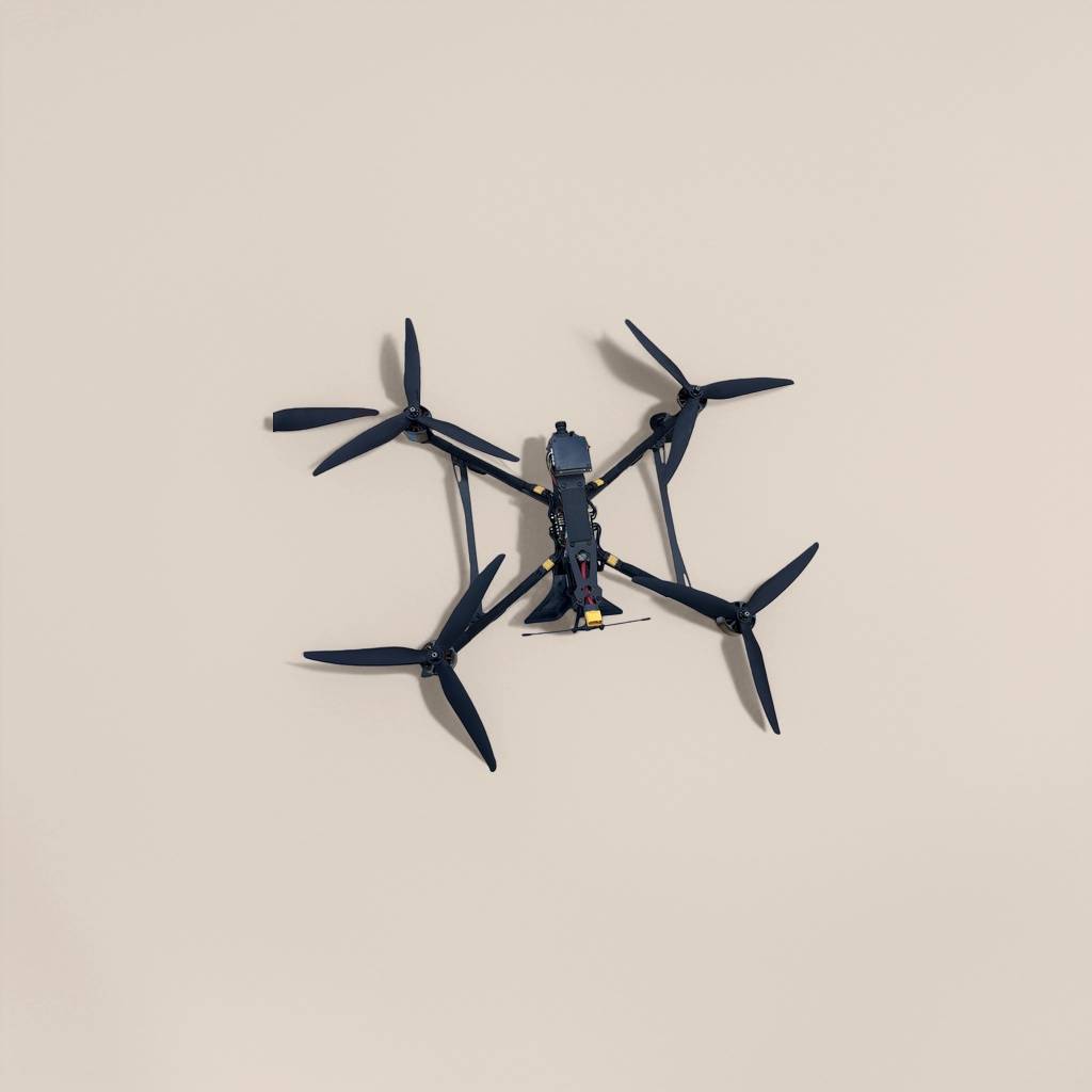 黑色四轴无人机航拍遥控器高清摄像头可折叠便携式 Specification image
