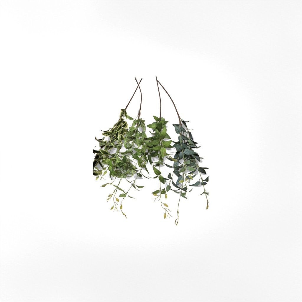 绿色仿真藤蔓植物墙饰客厅阳台装饰假植物垂吊绿植图