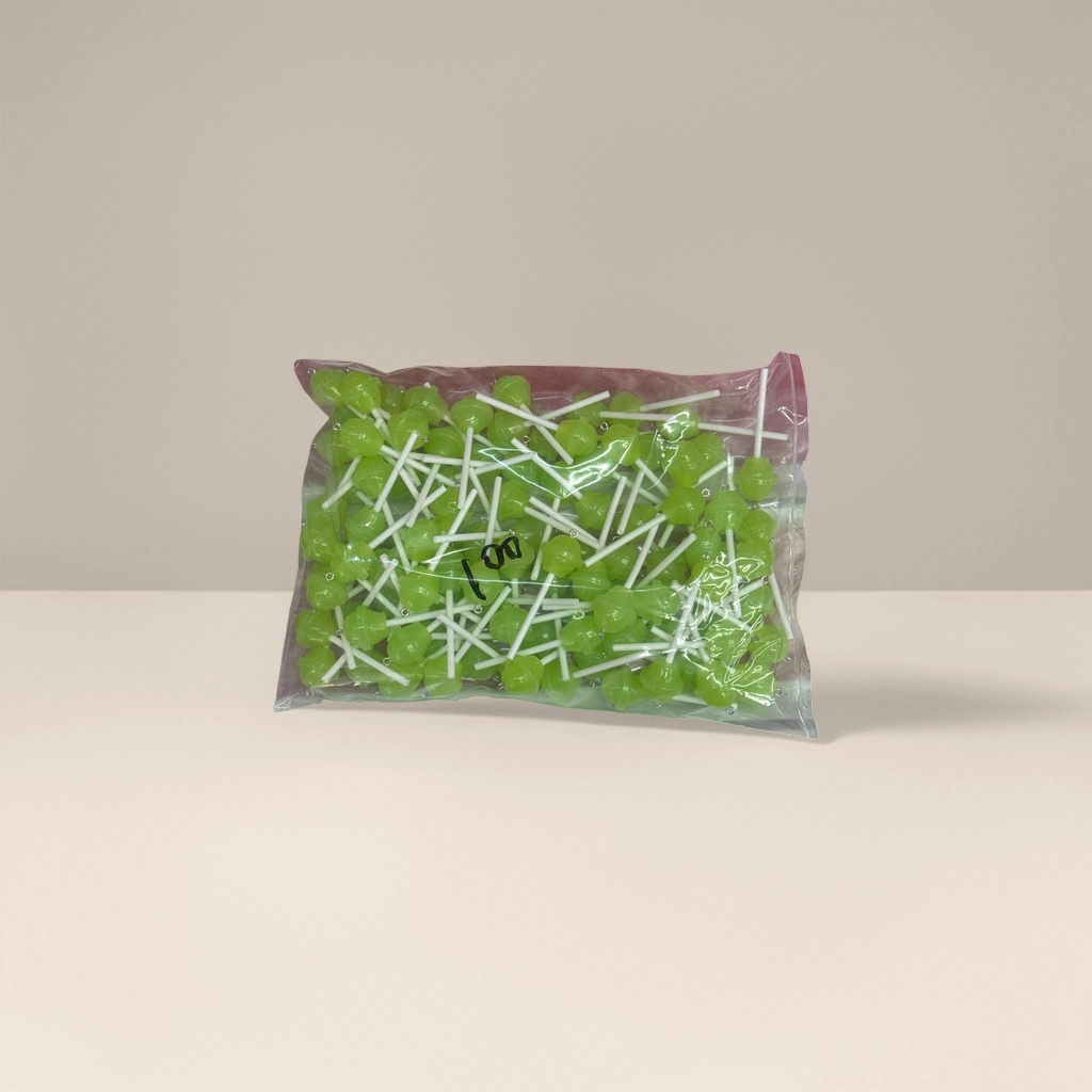 绿色葡萄造型棒棒糖挂件diy饰品