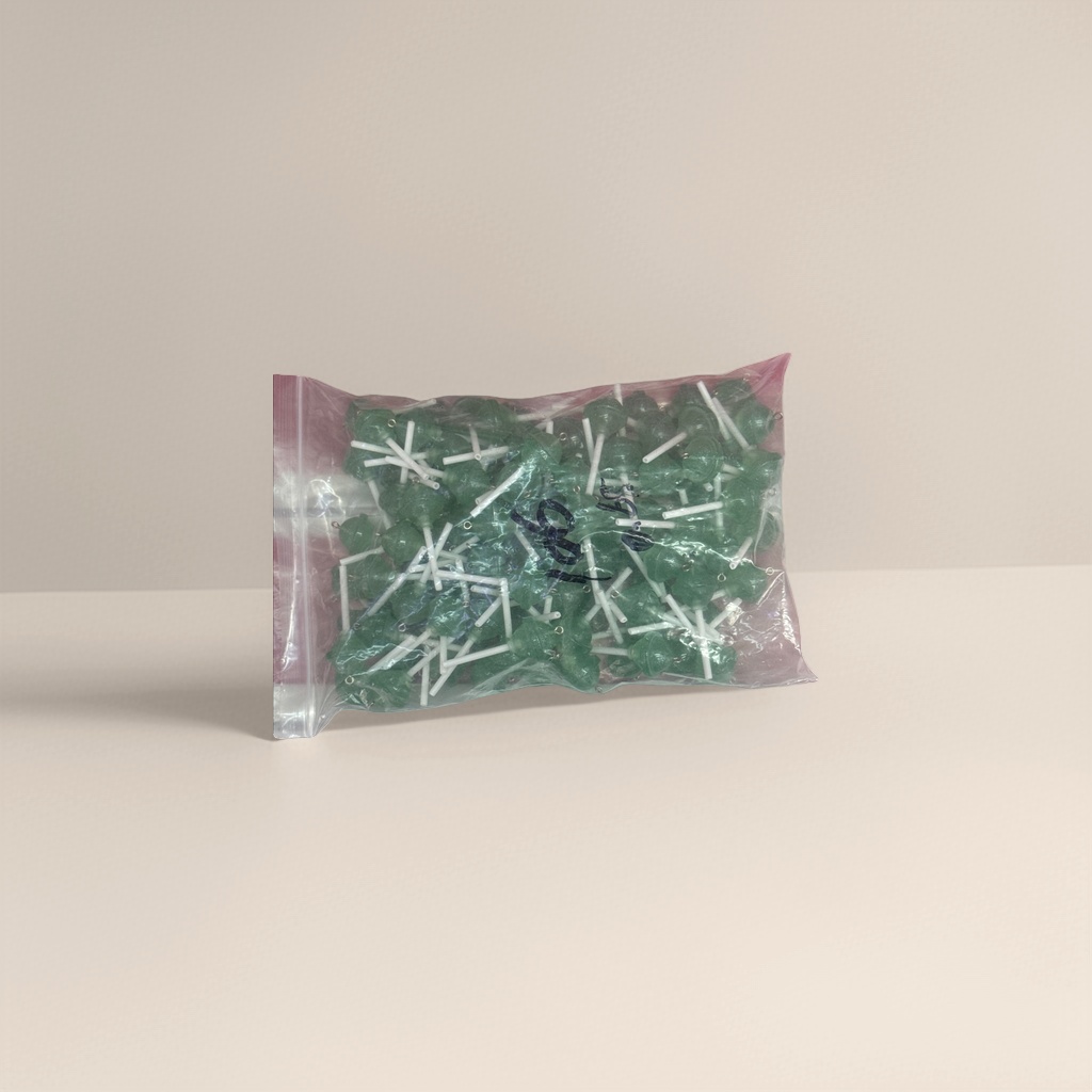绿色棒棒糖挂件diy饰品产品图