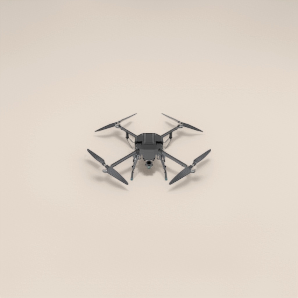 Black drone aerial photography device, 4K high-definition remote control aircraft, foldable and portable