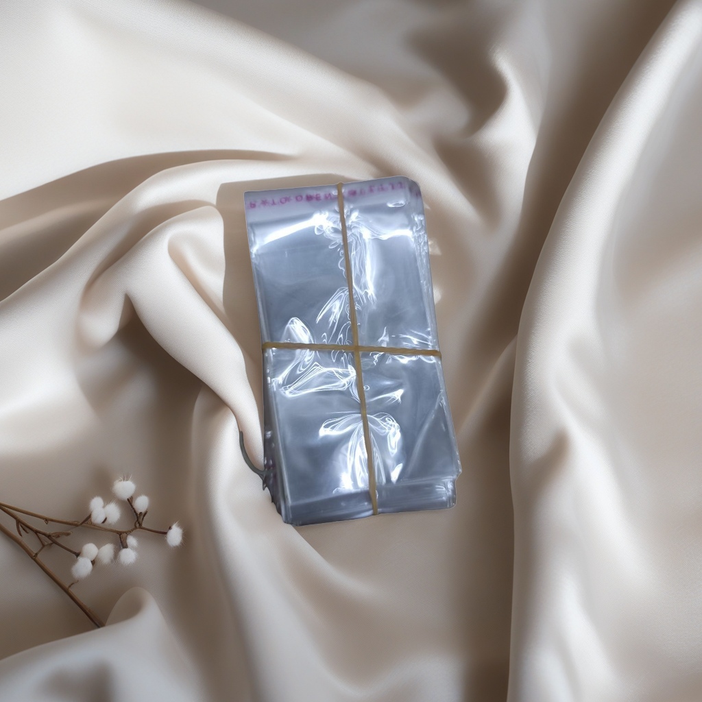 Thickened, load-bearing, environmentally friendly food-grade sealed bags for stacking and bundling transparent plastic bags Specification image