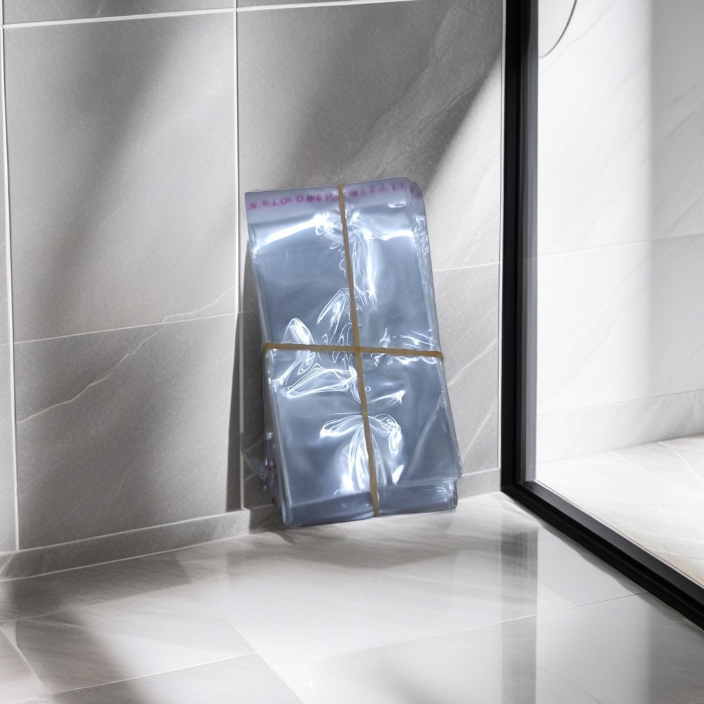 Transparent plastic bag stackable storage bag, food-grade PP material, hygienic, moisture-proof and stackable Application Scenario