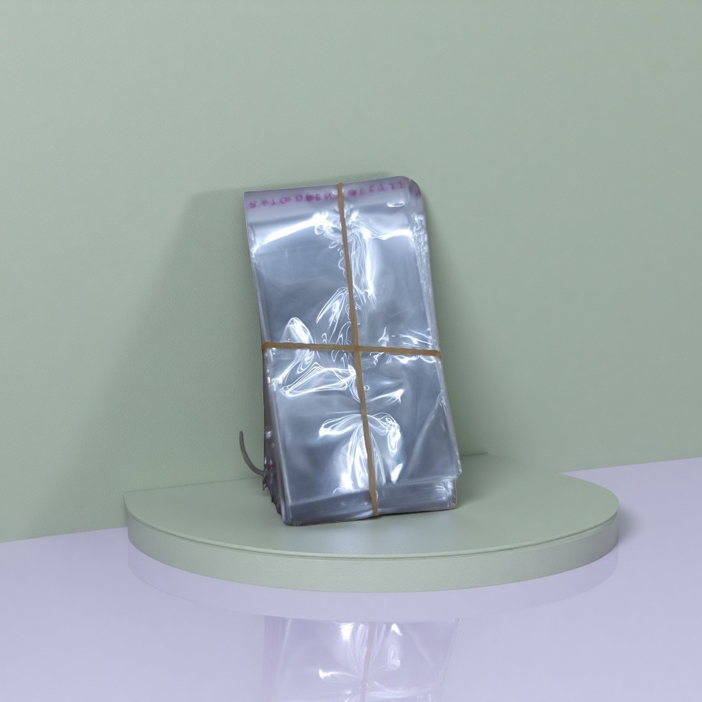 Thickened food-grade kitchen preservation storage bags with transparent plastic bag stacking design