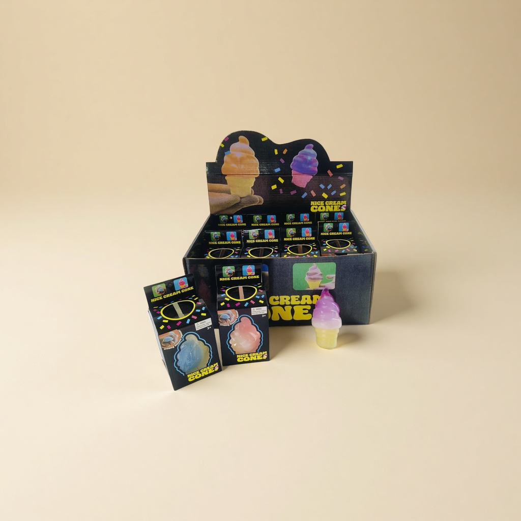 黑色冰淇淋玩具展示盒 Specification image