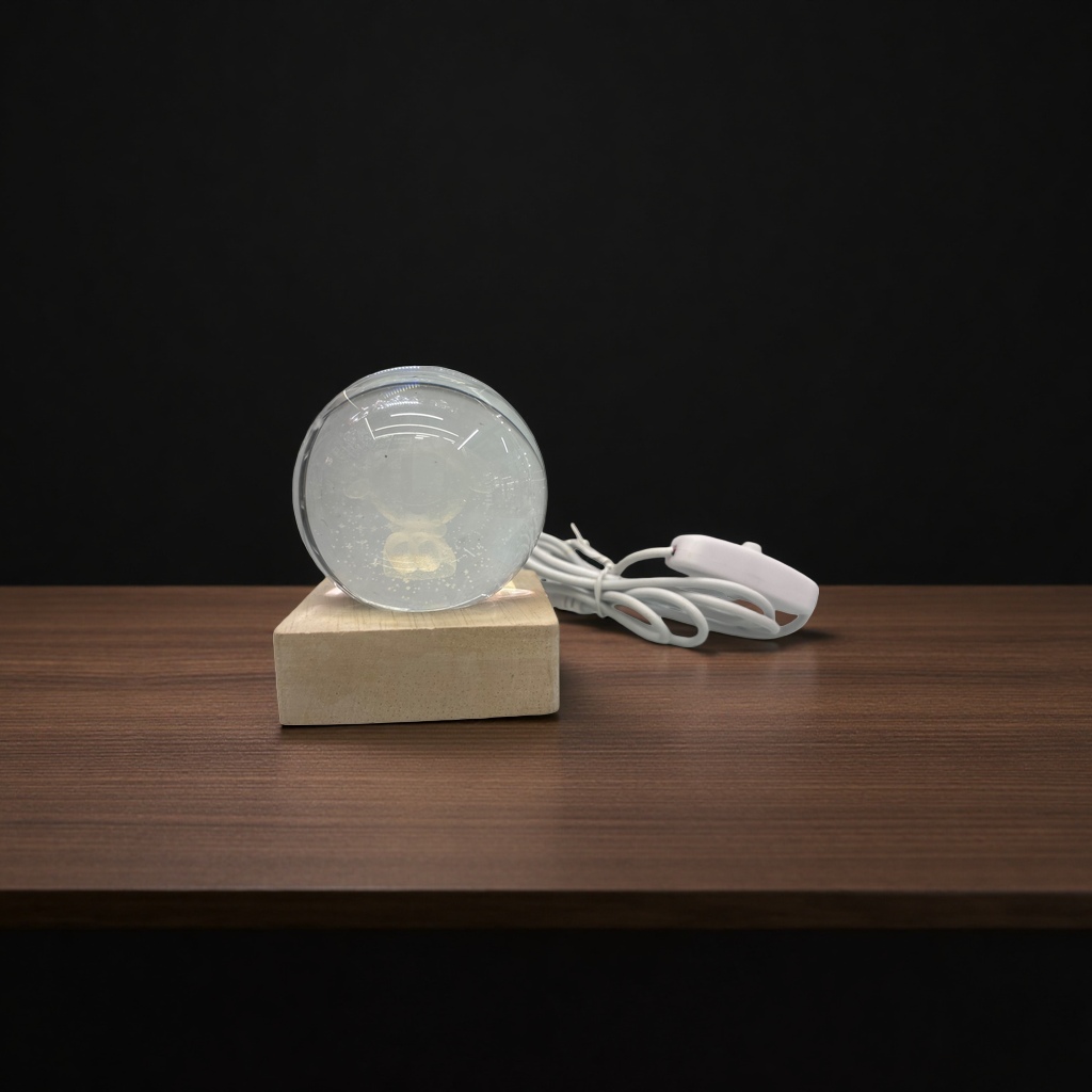 Transparent crystal ball decorative items for home decoration, creative gifts, and table decoration Specification image