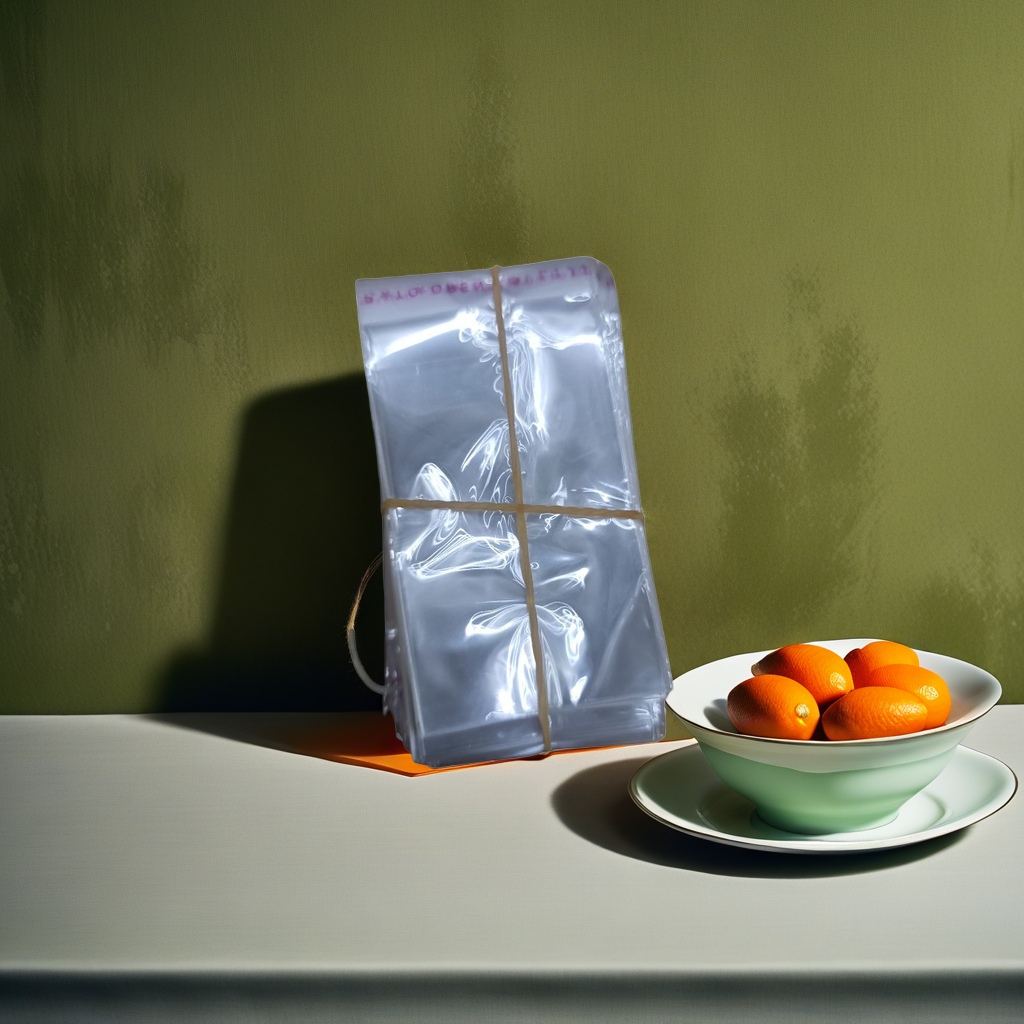 透明塑料袋堆叠收纳袋 食品级加厚承重 家用厨房保鲜密封装 Specification image