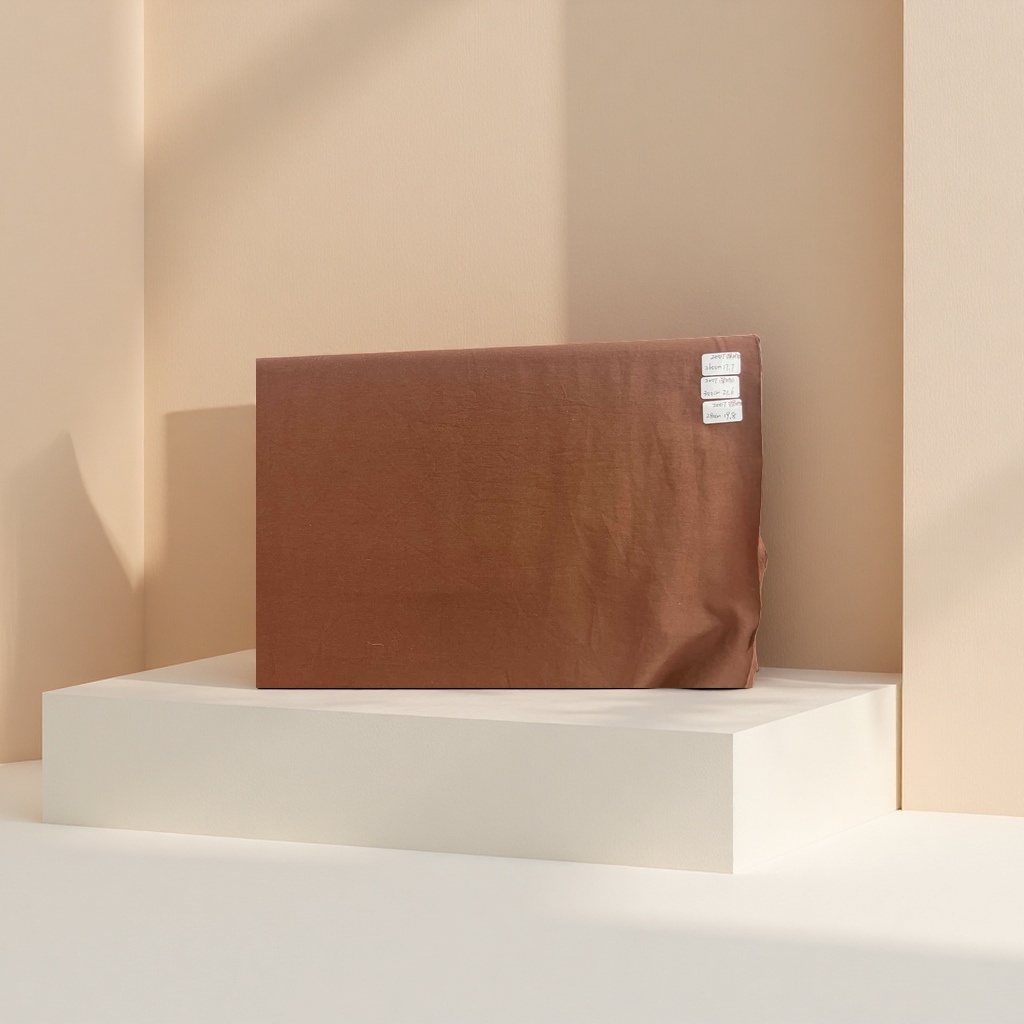 Wholesale brown fabric, pure cotton and linen blend, tailor-made, DIY, handcrafted Application Scenario