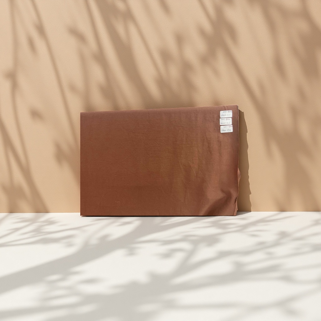 Wholesale brown fabric, pure cotton and linen blend, tailor-made, DIY, handcrafted
