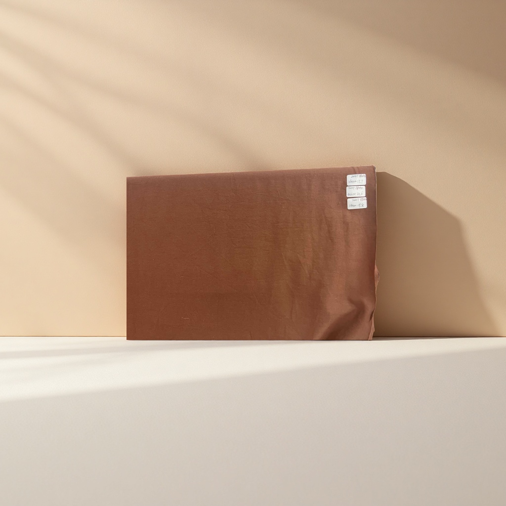 Wholesale brown fabric, pure cotton and linen blend, tailor-made, DIY, handcrafted Specification image