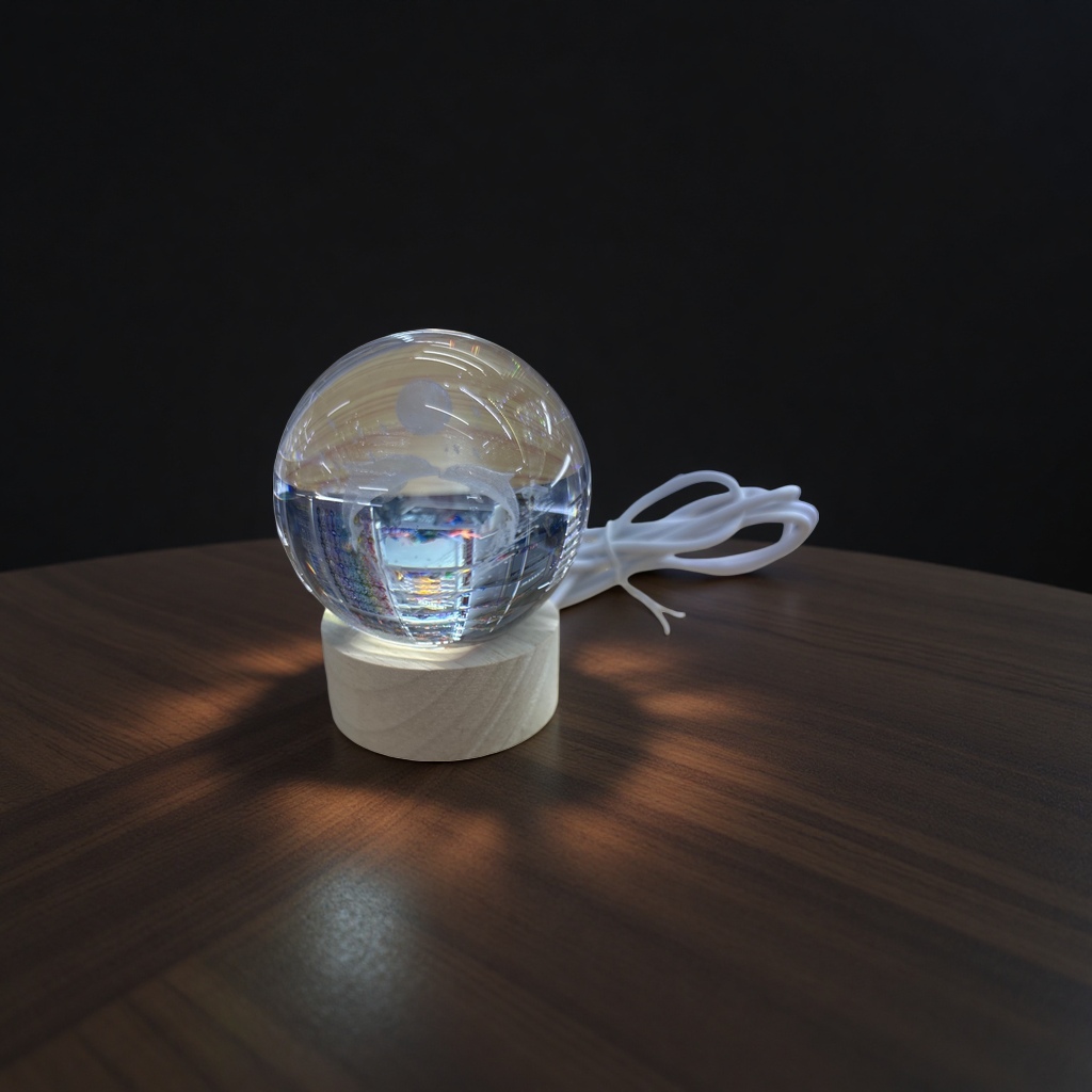 水晶工艺品实物图