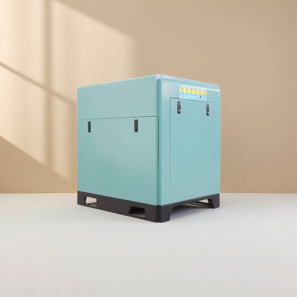 Light green permanent magnet variable frequency screw air compressor, energy-saving and quiet industrial grade Application Scenario