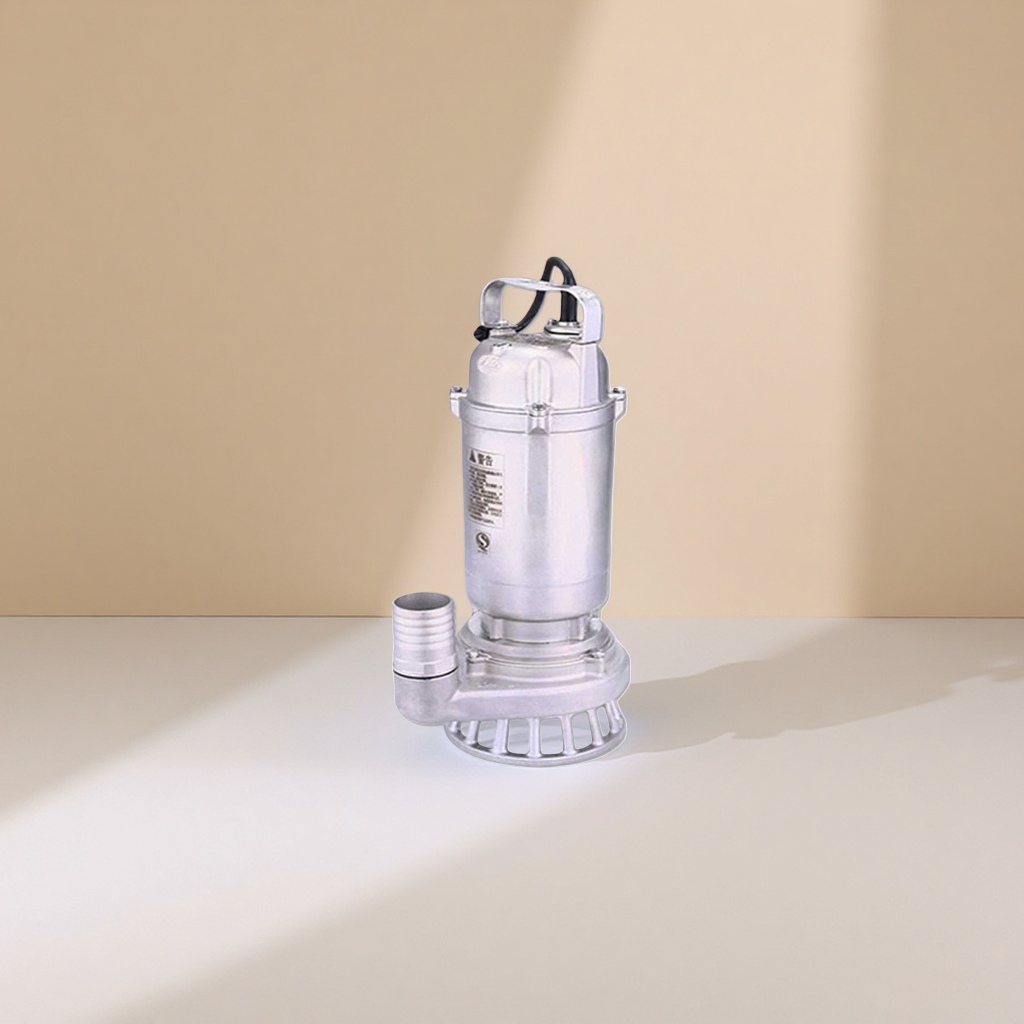 Silver submersible pump household water pumping booster pump, 30-meter head, silent and energy-saving Application Scenario