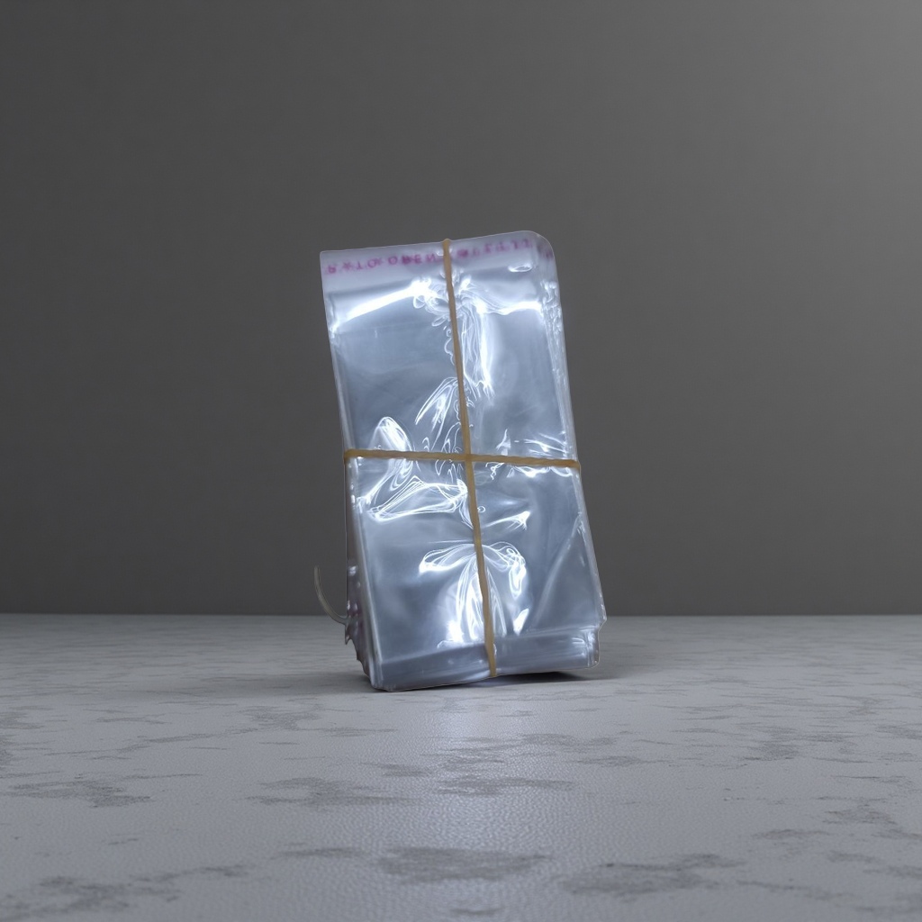 High-transparency food-grade thickened load-bearing sealed bags for stacking and binding transparent plastic bags Application Scenario