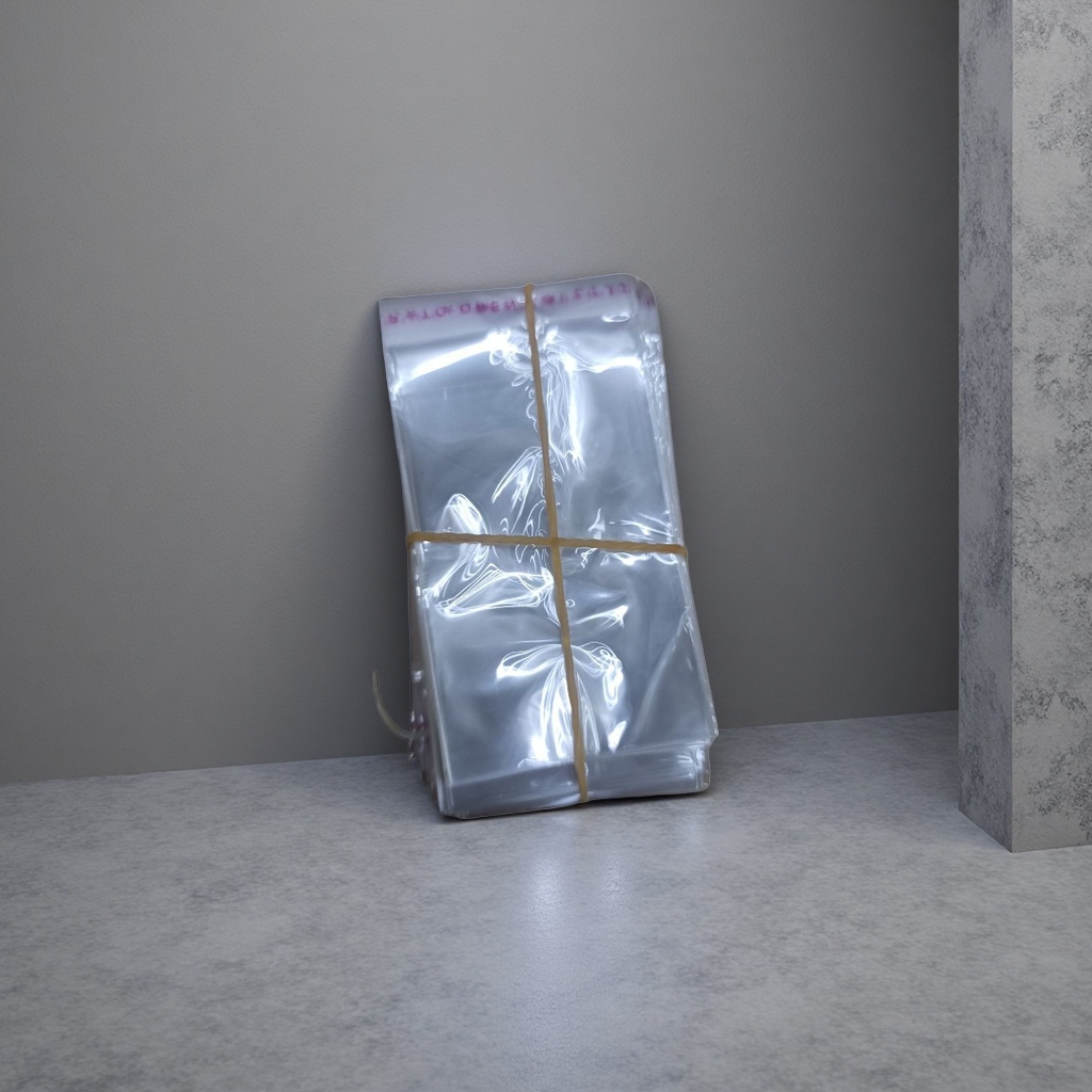 High-transparency food-grade thickened load-bearing sealed bags for stacking and binding transparent plastic bags details Picture