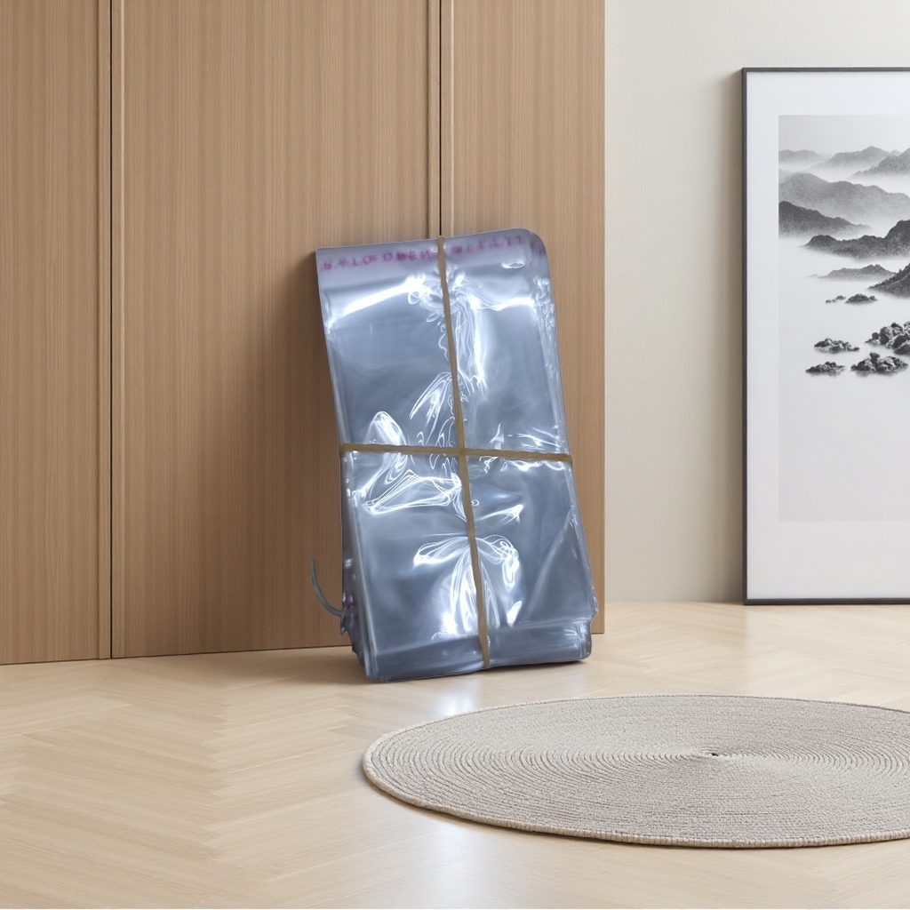 Transparent plastic bag stackable thickened food-grade sealed preservation bag for kitchen storage Application Scenario