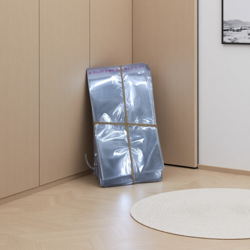Transparent plastic bag stackable thickened food-grade sealed preservation bag for kitchen storage Specification image