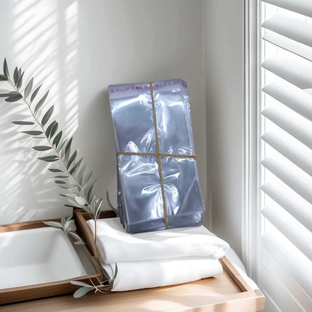 Transparent plastic bags with stacked design, food-grade thickened sealing for preservation, and multi-specification combination packaging Application Scenario