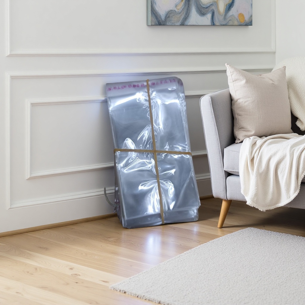 The transparent plastic bag stacking design is a reusable food-grade kitchen preservation storage bag details Picture
