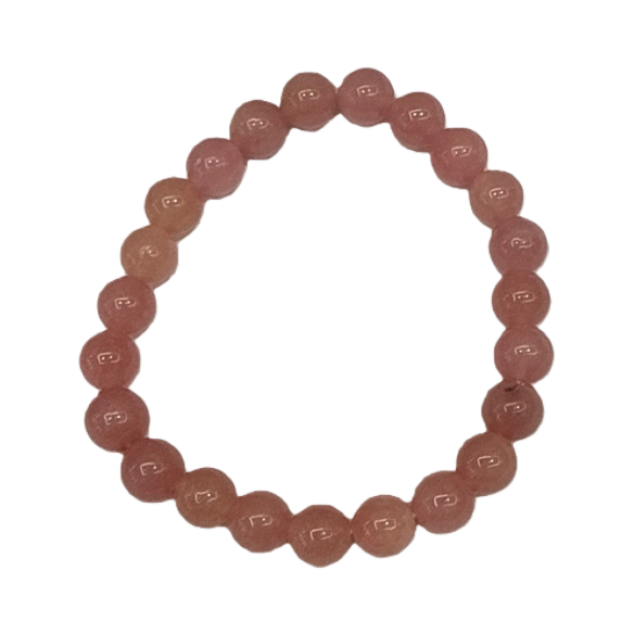 Pink beaded bracelet for women is a simple, fashionable and versatile accessory Item Picture