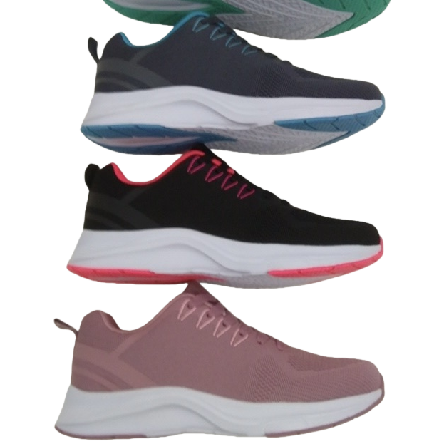Multi-color contrasting fashionable sports shoes for both men and women, breathable and shock-absorbing running shoes