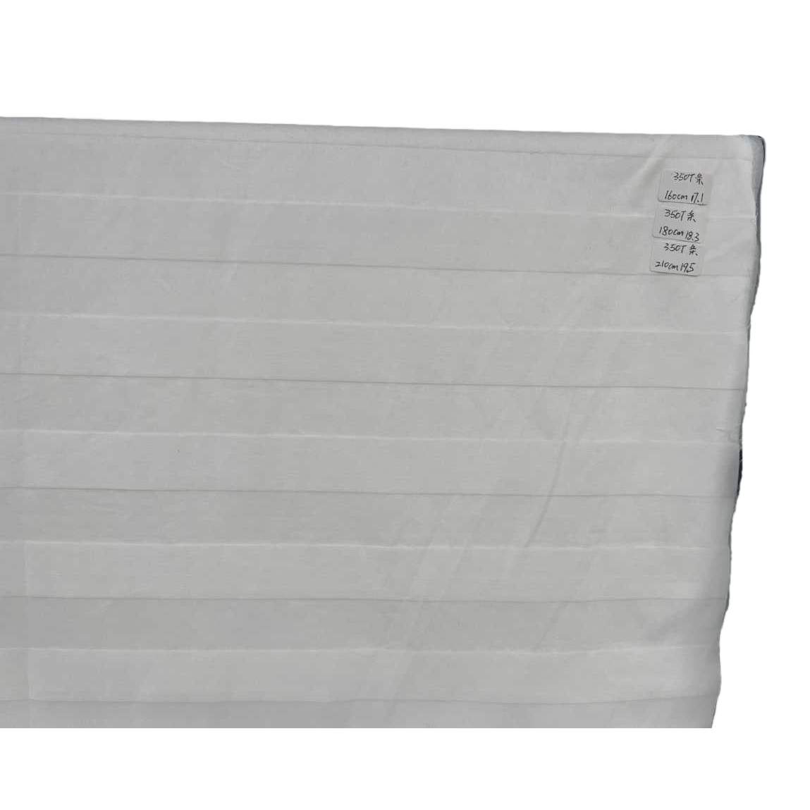 White rolled fabric, 30cm wide and 5 meters long, made of cotton and linen blend, for DIY cutting by hand Item Picture