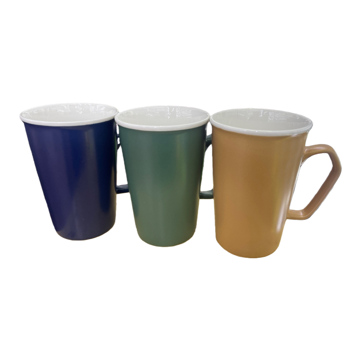 彩色陶瓷马克杯家用简约创意水杯礼品杯 Item Picture